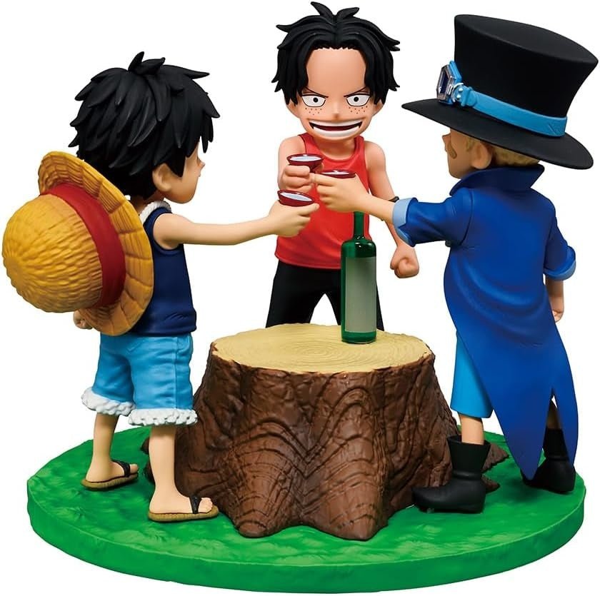 Bandai Spirits - One Piece - Portgas D. Ace & Sabo & Monkey D. Luffy - Dramatic Memories Revible Moment Ichibansho Figure - Fundom