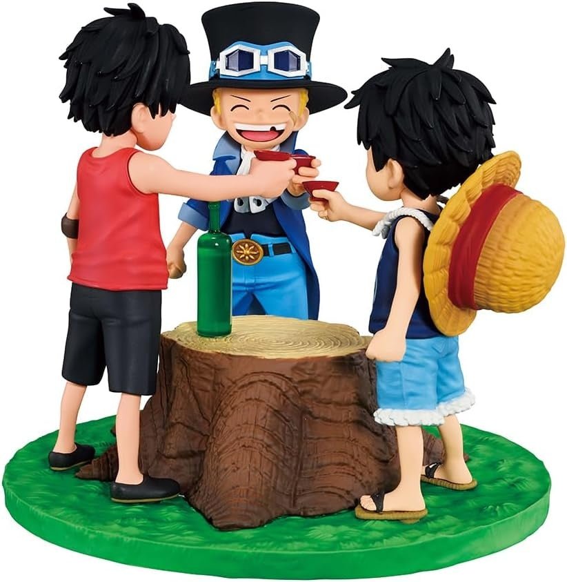 Bandai Spirits - One Piece - Portgas D. Ace & Sabo & Monkey D. Luffy - Dramatic Memories Revible Moment Ichibansho Figure - Fundom