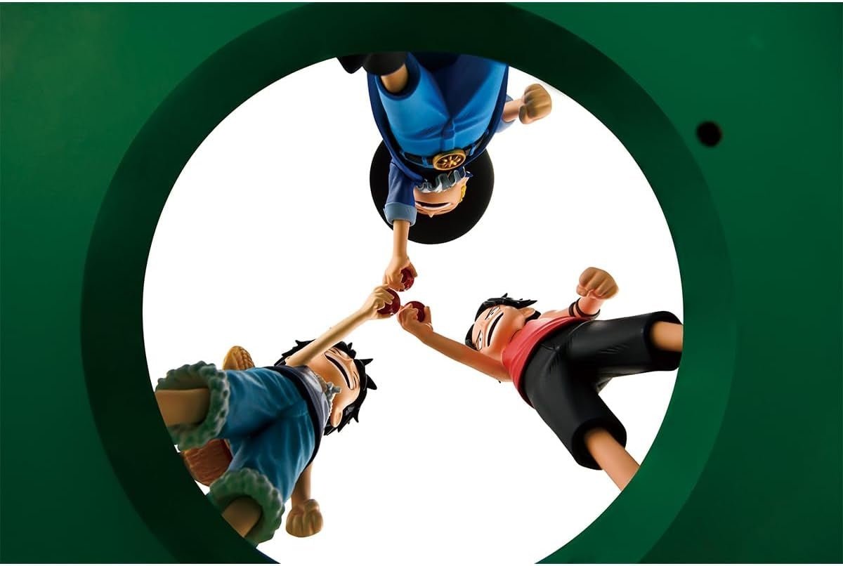 Bandai Spirits - One Piece - Portgas D. Ace & Sabo & Monkey D. Luffy - Dramatic Memories Revible Moment Ichibansho Figure - Fundom