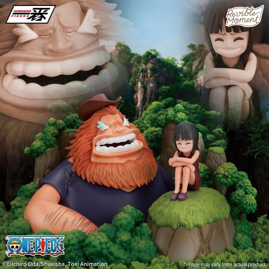 Bandai Spirits - One Piece - Jaguar D. Saul & Nico Robin - Dramatic Memories Revible Moment Ichibansho Figure - Fundom