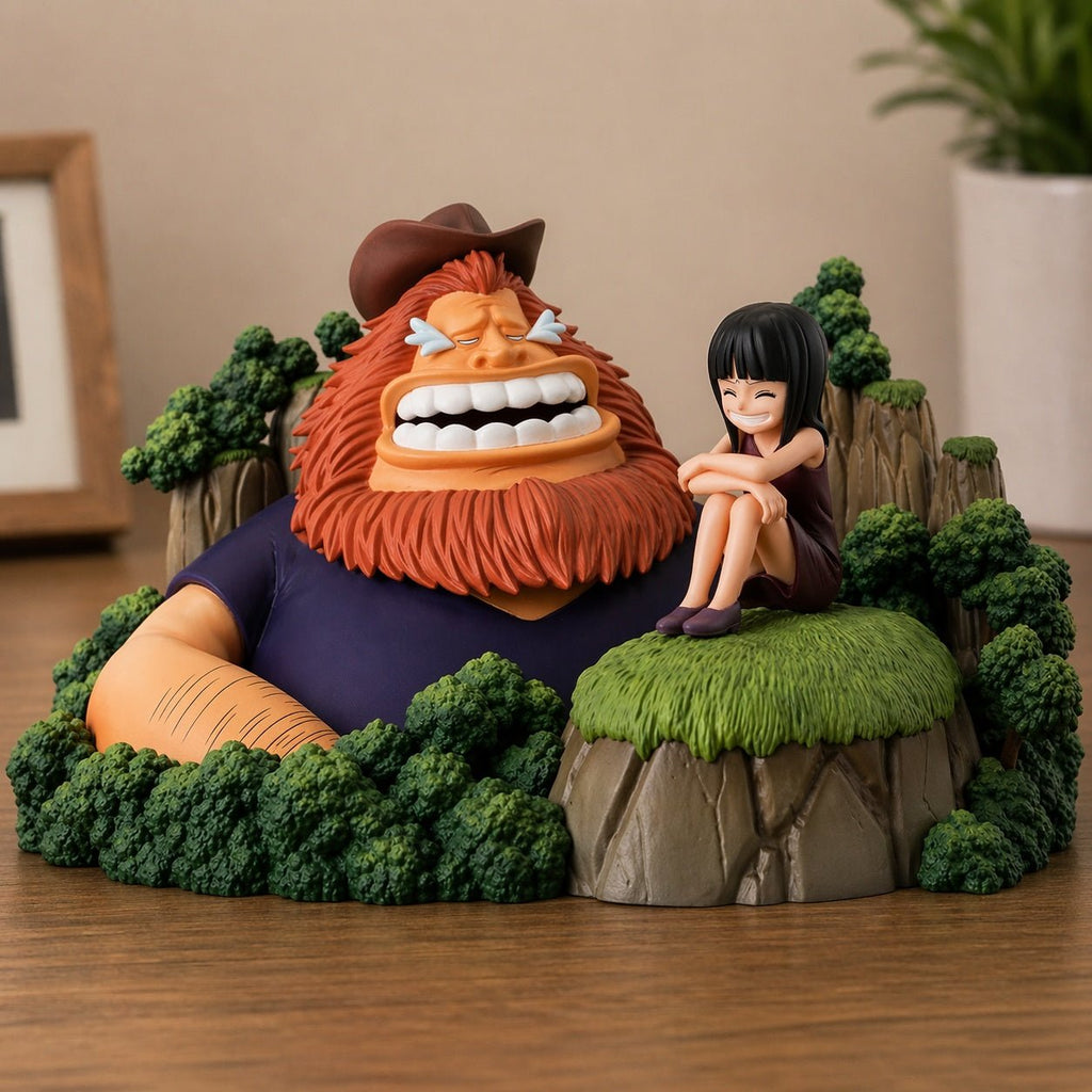 Bandai Spirits - One Piece - Jaguar D. Saul & Nico Robin - Dramatic Memories Revible Moment Ichibansho Figure - Fundom