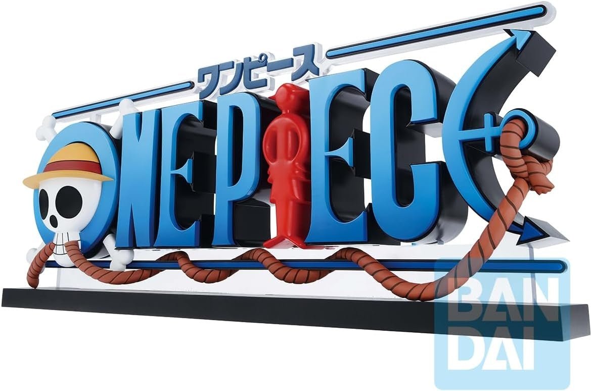 Bandai Spirits - One Piece - One Piece Logo - The Gigant Name Dramatic Memories Ichibansho Figure - Fundom