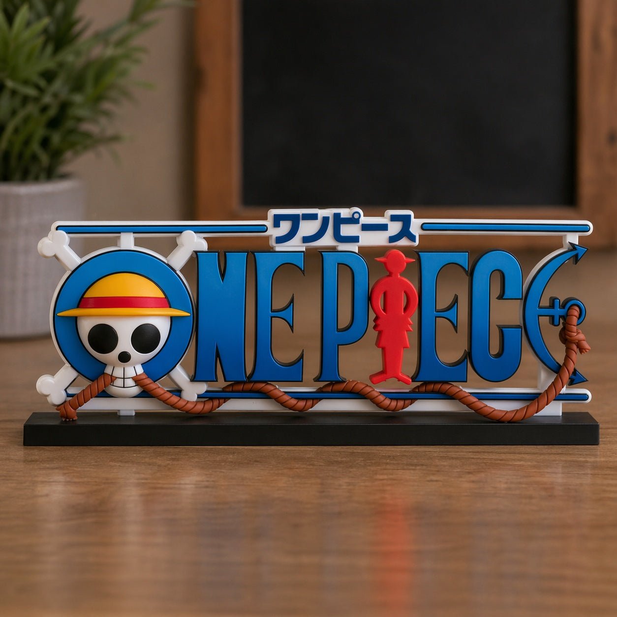 Bandai Spirits - One Piece - One Piece Logo - The Gigant Name Dramatic Memories Ichibansho Figure - Fundom