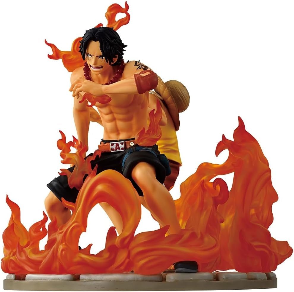 Bandai Spirits - One Piece - Portgas D. Ace & Monkey D. Luffy - Dramatic Memories Revible Moment Ichibansho Figure - Fundom