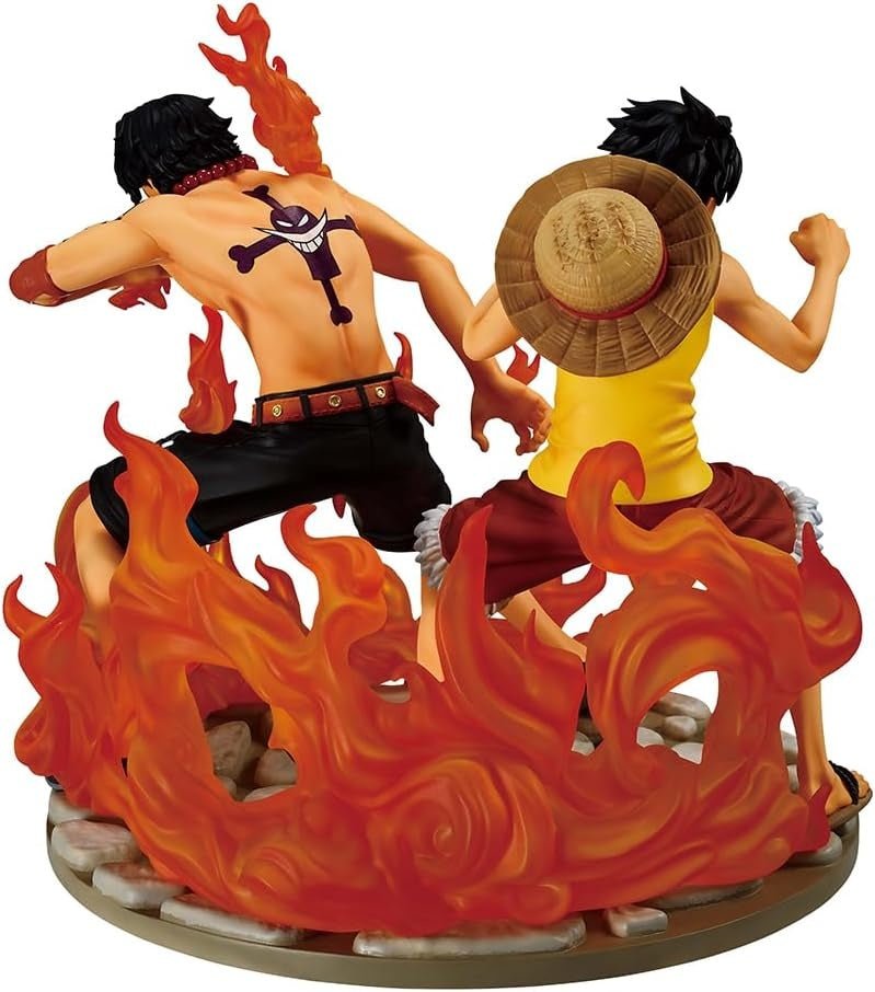 Bandai Spirits - One Piece - Portgas D. Ace & Monkey D. Luffy - Dramatic Memories Revible Moment Ichibansho Figure - Fundom