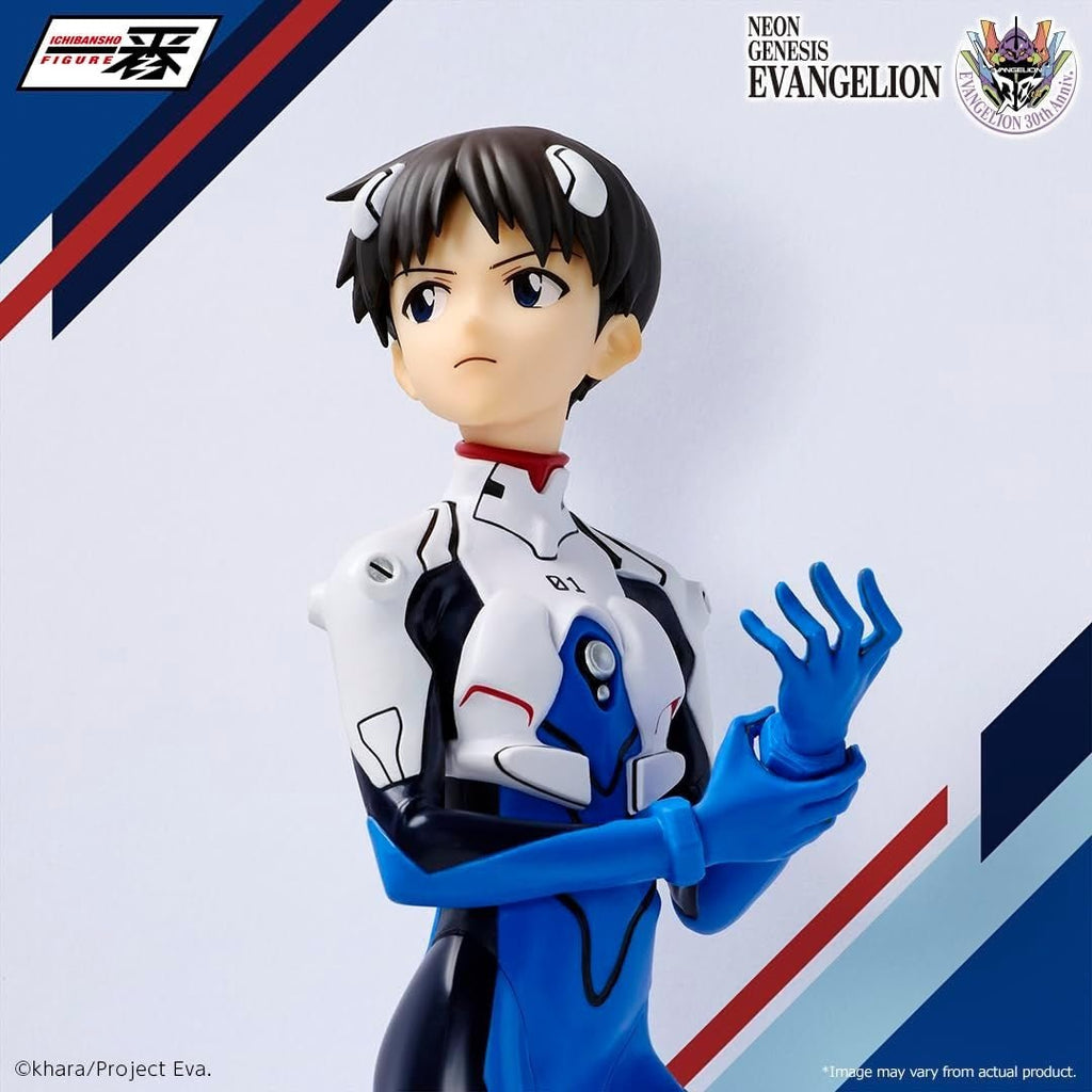 Bandai Spirits - Neon Genesis Evangelion - Shinji Ikari - 30th Anniversary - Ichibansho Figure - Fundom