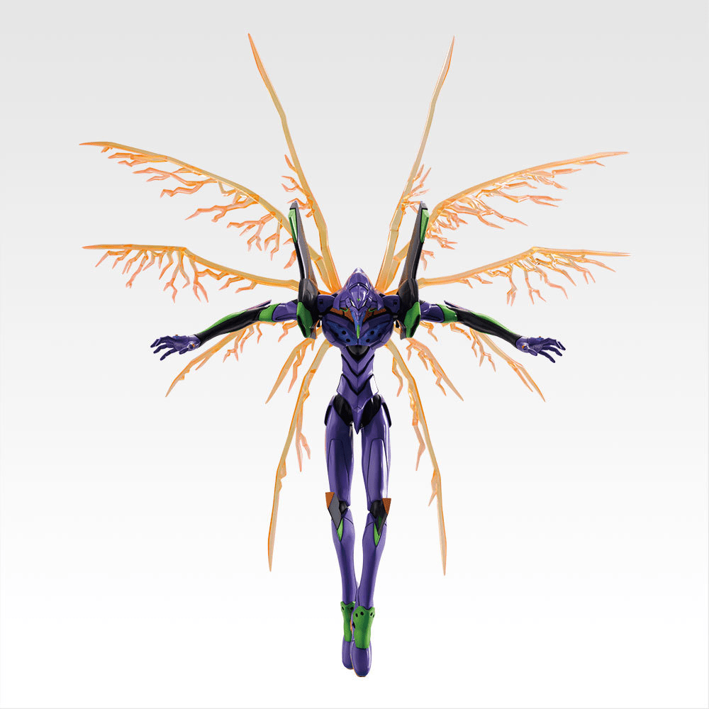 Bandai Spirits Neon Genesis Evangelion Test Type - 01 30th Anniversary Mega Impact Glow - in - the - Dark Ichibansho Figure - Fundom