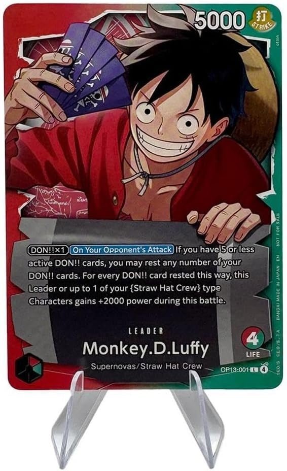 Bandai Spirits - One Piece - Monkey D. Luffy - One Piece Card Game Ichibansho Figure - Fundom