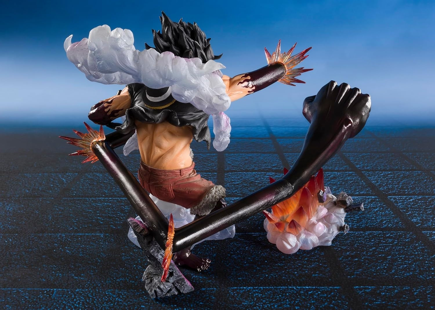 Tamashii Nations - One Piece - Monkey D. Luffy Gear 4 Snakeman King Cobra - Extra Battle FiguartsZERO Reissue Figure