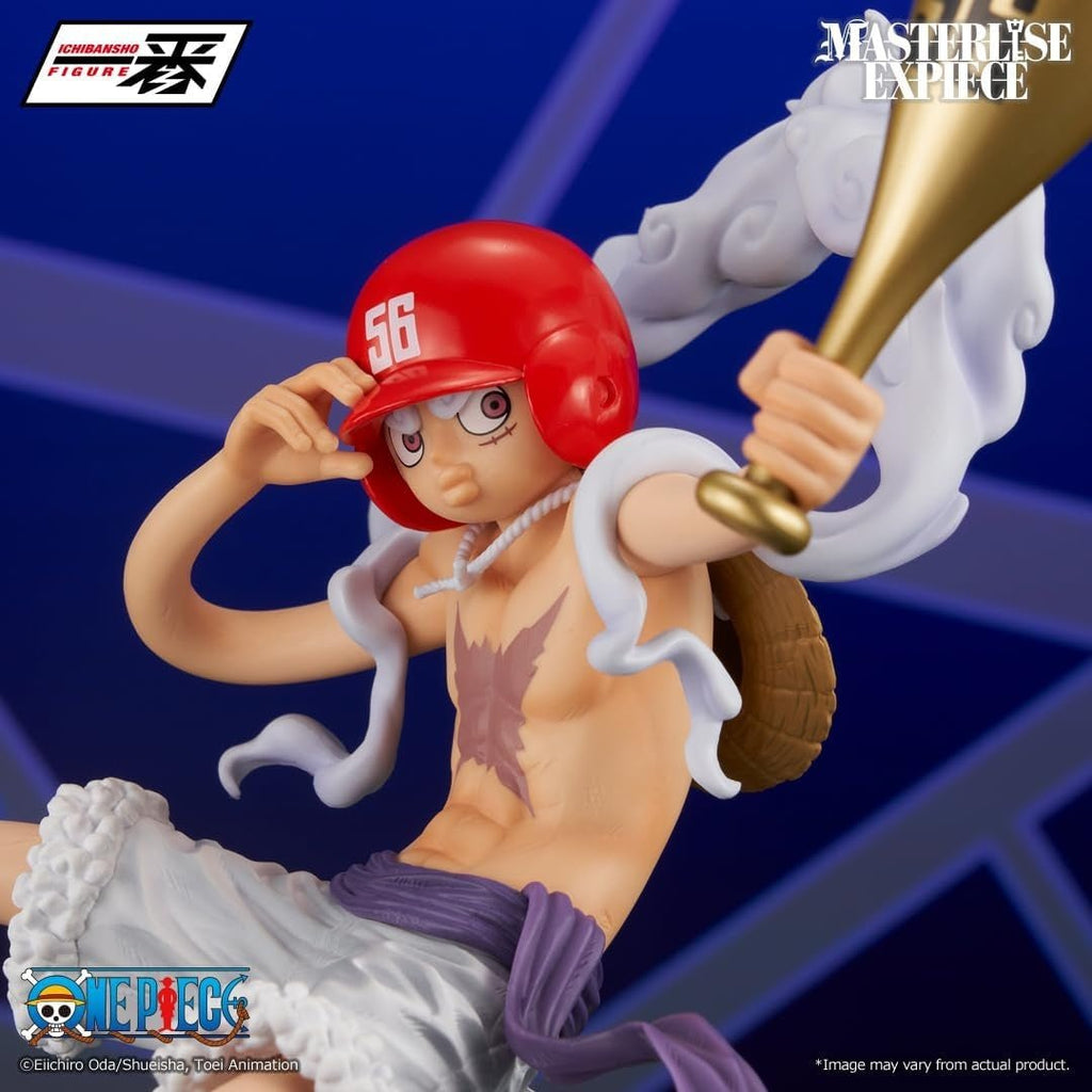 Bandai Spirits - One Piece - Monkey D. Luffy Gear 5 Baseball Version - The Future of Imagination Masterlise Expiece Ichibansho Figure - Fundom