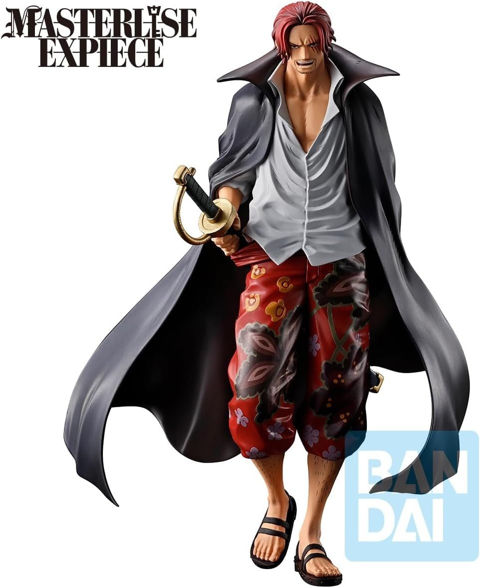 Bandai - One Piece - Shanks Red Hair Pirates - Masterlise Expiece Figure - Fundom