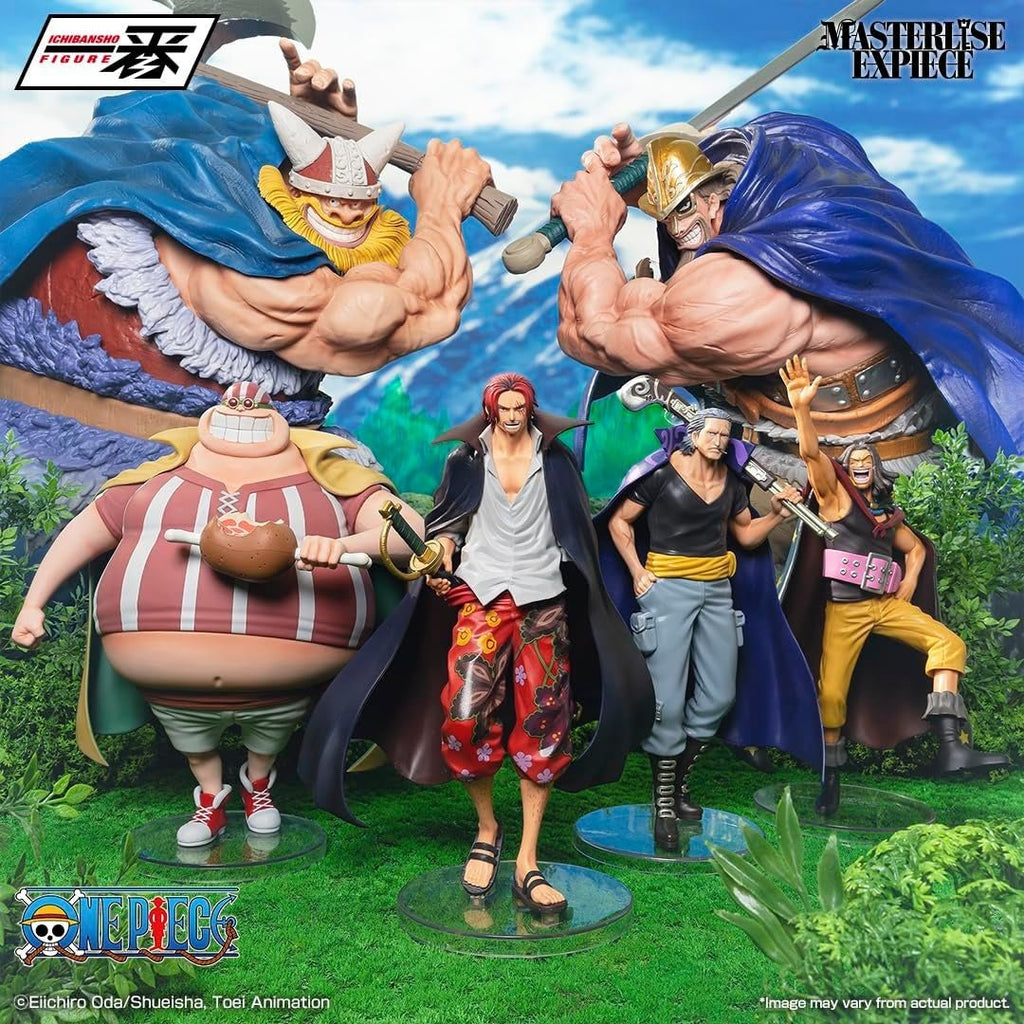 Bandai - One Piece - Shanks Red Hair Pirates - Masterlise Expiece Figure - Fundom
