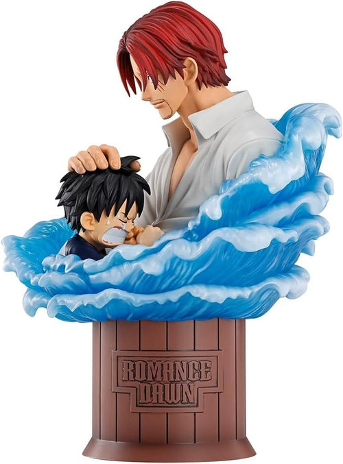 Bandai - One Piece - Shanks & Luffy Red Hair Pirates - Ichibansho Figure - Fundom