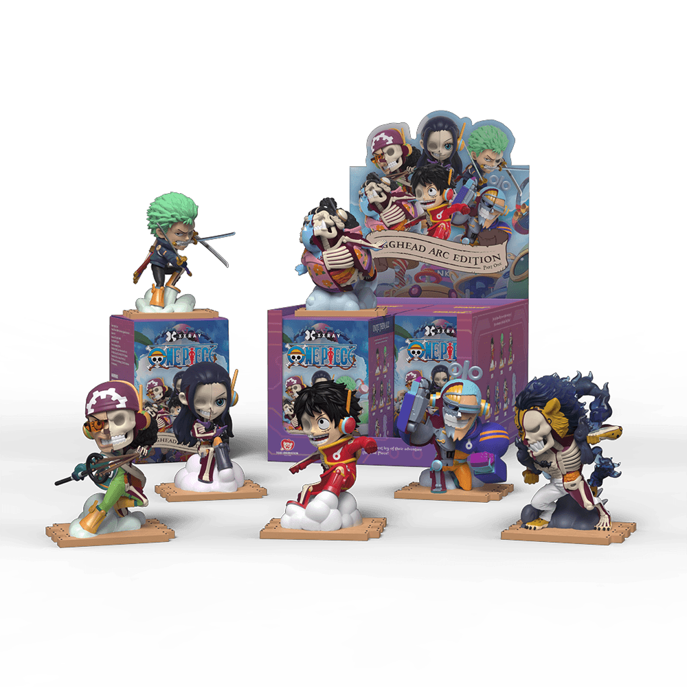 Mighty Jaxx XXRAY: One Piece Egghead Arc Series Part 1 Blind Box