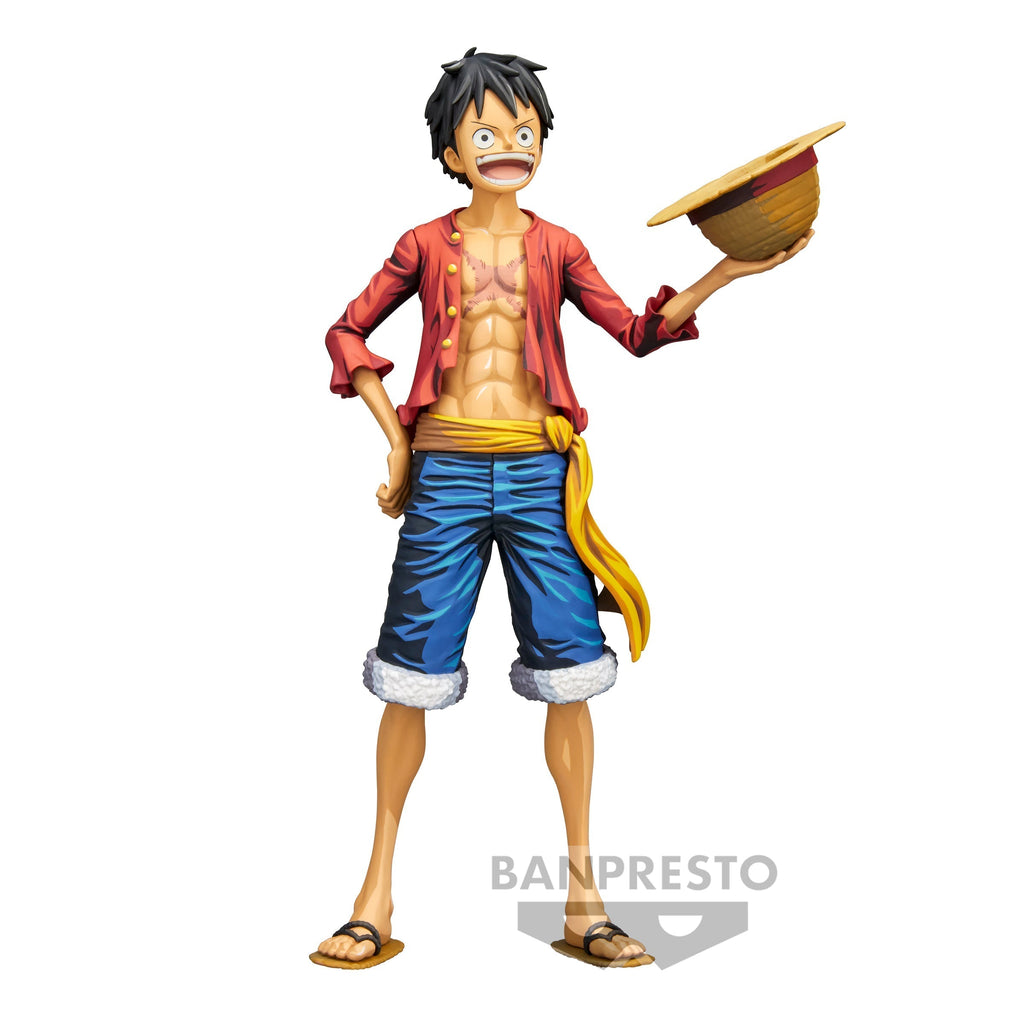 Banpresto - One Piece - Monkey D. Luffy - Grandista Nero Manga Dimensions Figure