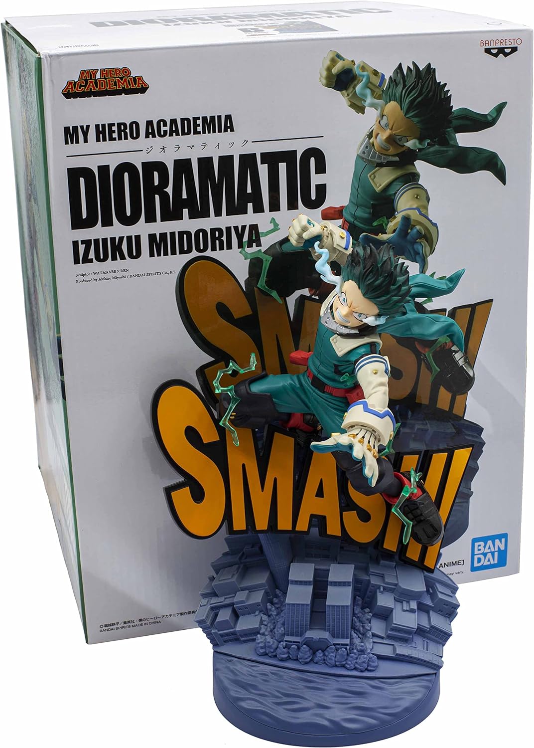 Banpresto - My Hero Academia - Izuku Midoriya The Anime Ver. Dioramatic