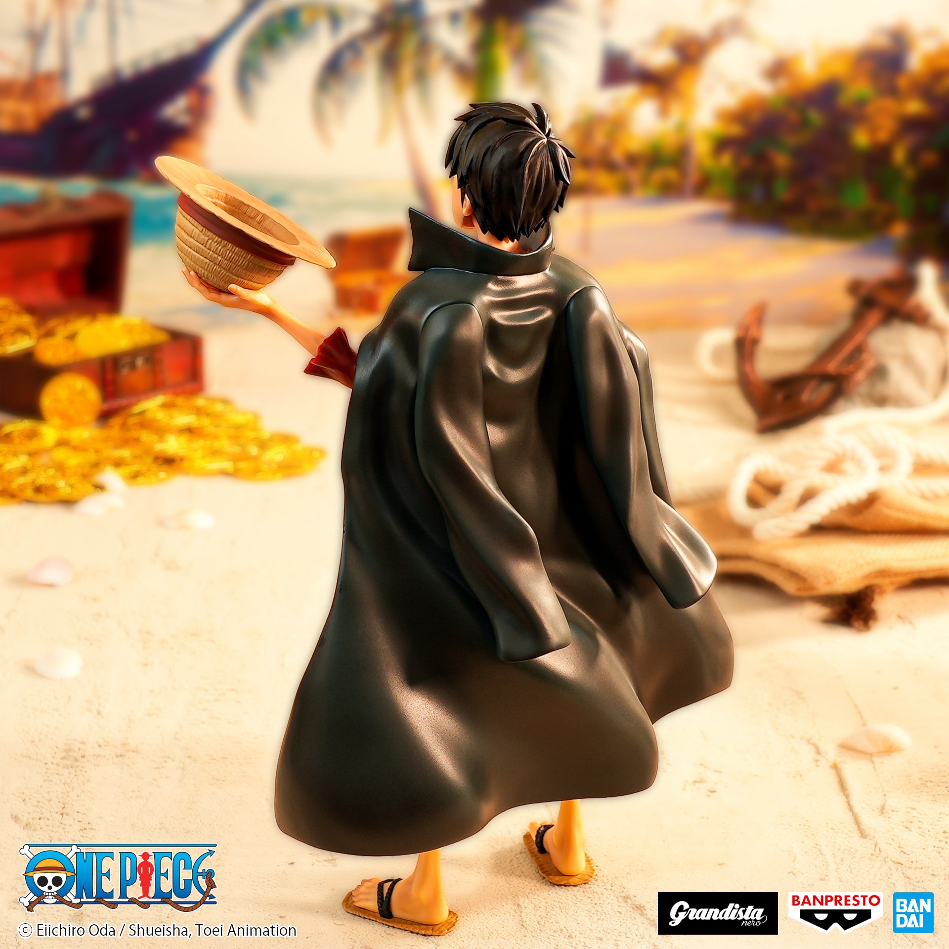 Banpresto - One Piece - Monkey D. Luffy #2 Grandista Nero Figure