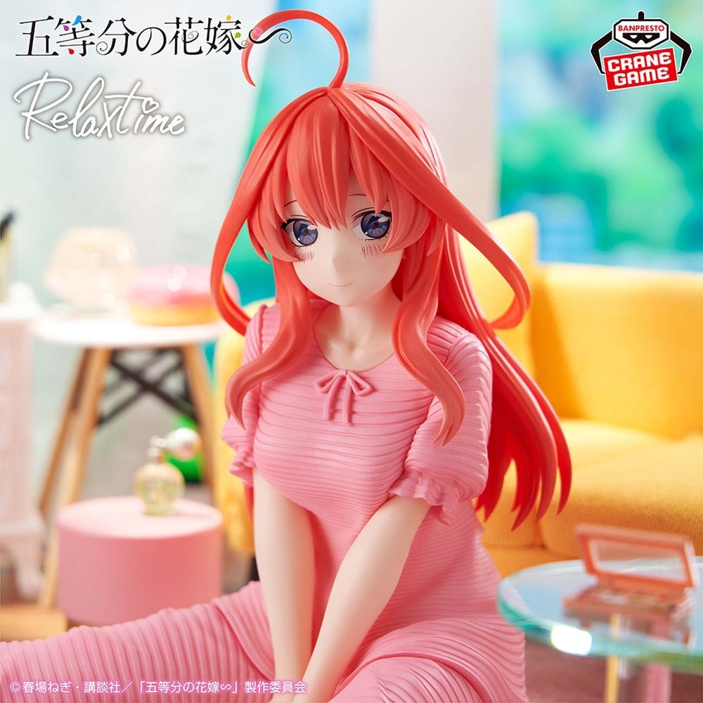 Banpresto - The Quintessential Quintuplets - Itsuki Nakano - Relax Time Figure - Fundom