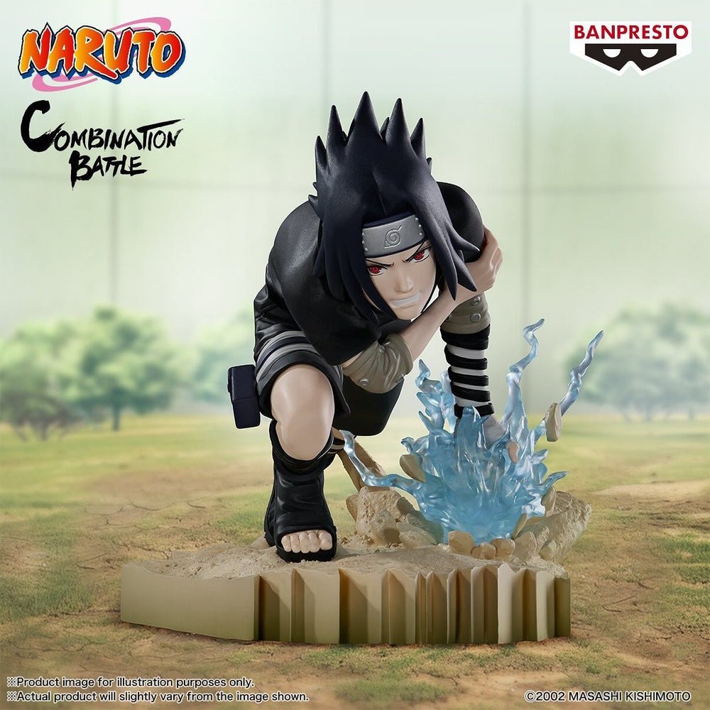Banpresto - Naruto Shippuden - Sasuke Uchiha - Combination Battle 2 Figure - Fundom