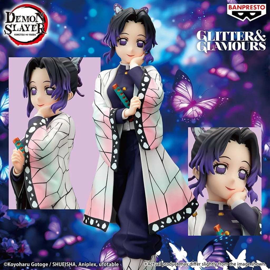 Banpresto - Demon Slayer: Kimetsu no Yaiba - Shinobu Kocho - Glitter & Glamours Figure - Fundom