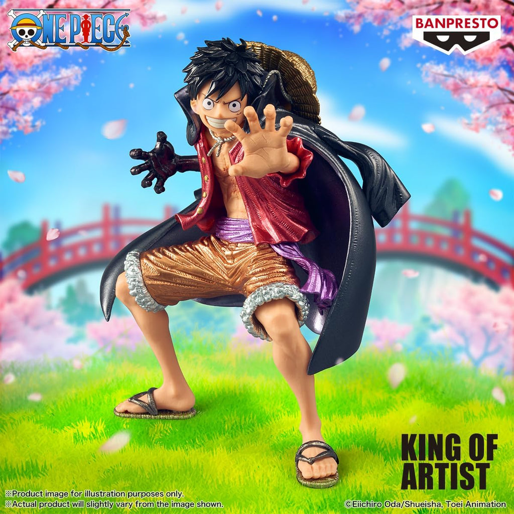Banpresto One Piece Monkey D. Luffy Land of Wano II King of Artist Special Version Figure - Fundom