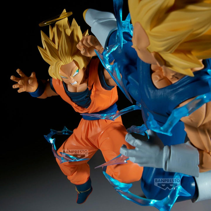 Banpresto Dragon Ball Z Super Saiyan 2 Son Goku vs Majin Vegeta Match Makers Figure