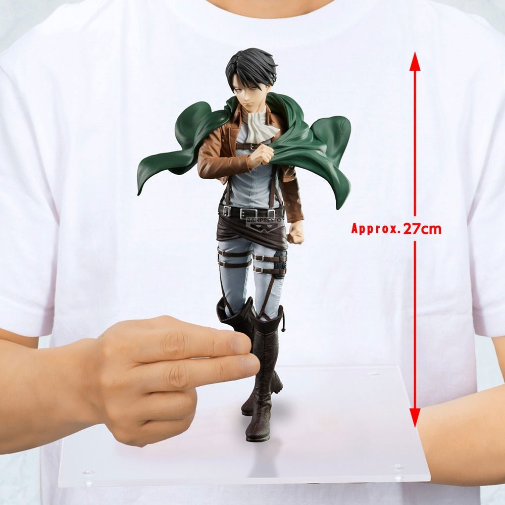 Banpresto - Attack on Titan - Levi - Grandista Figure - Fundom