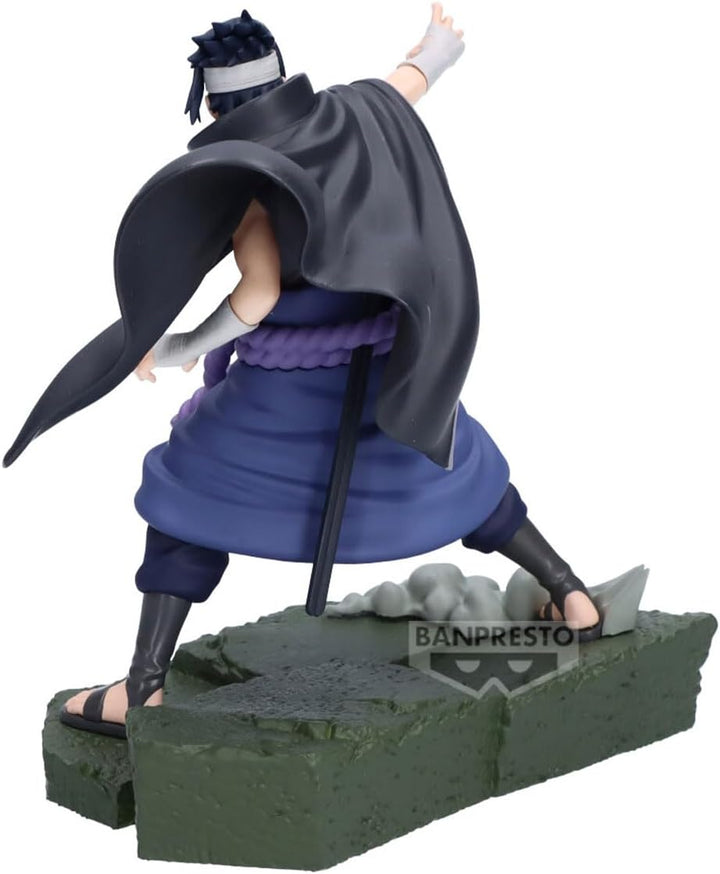 Banpresto - Naruto Shippuden - Sasuke Uchiha - Combination Battle Figure - Fundom