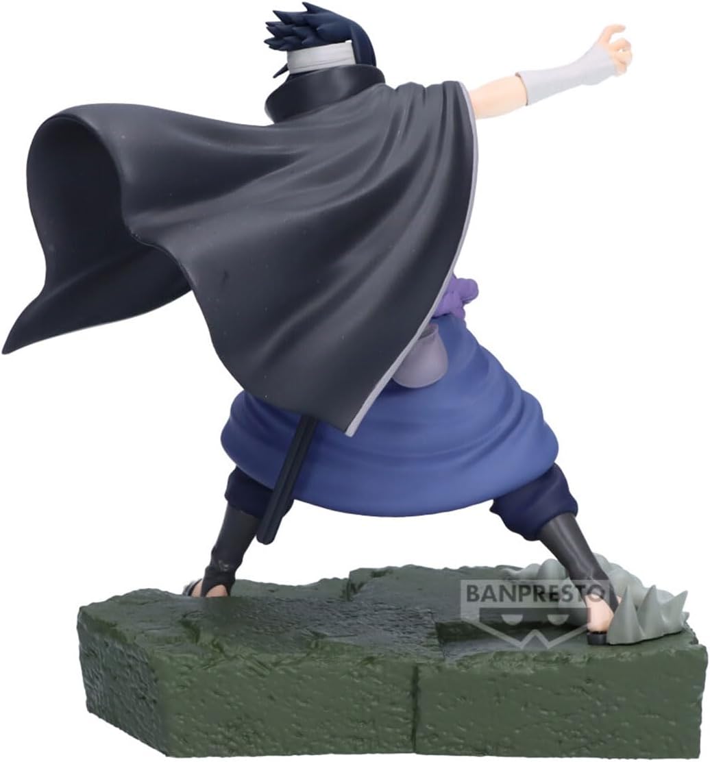 Banpresto - Naruto Shippuden - Sasuke Uchiha - Combination Battle Figure - Fundom