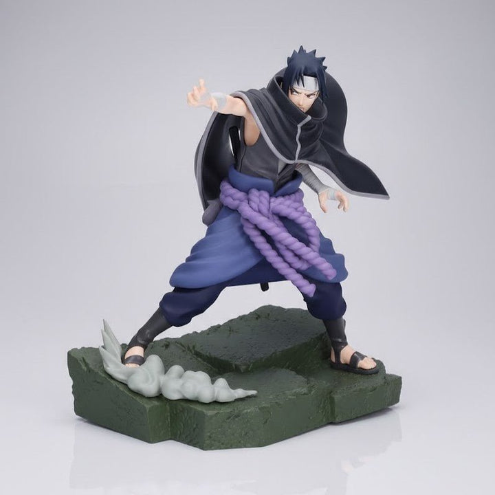 Banpresto - Naruto Shippuden - Sasuke Uchiha - Combination Battle Figure - Fundom
