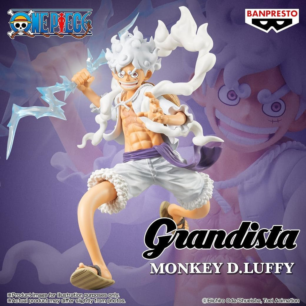 Banpresto - One Piece - Monkey D. Luffy Gear 5 - Grandista Special Edition Figure - Fundom