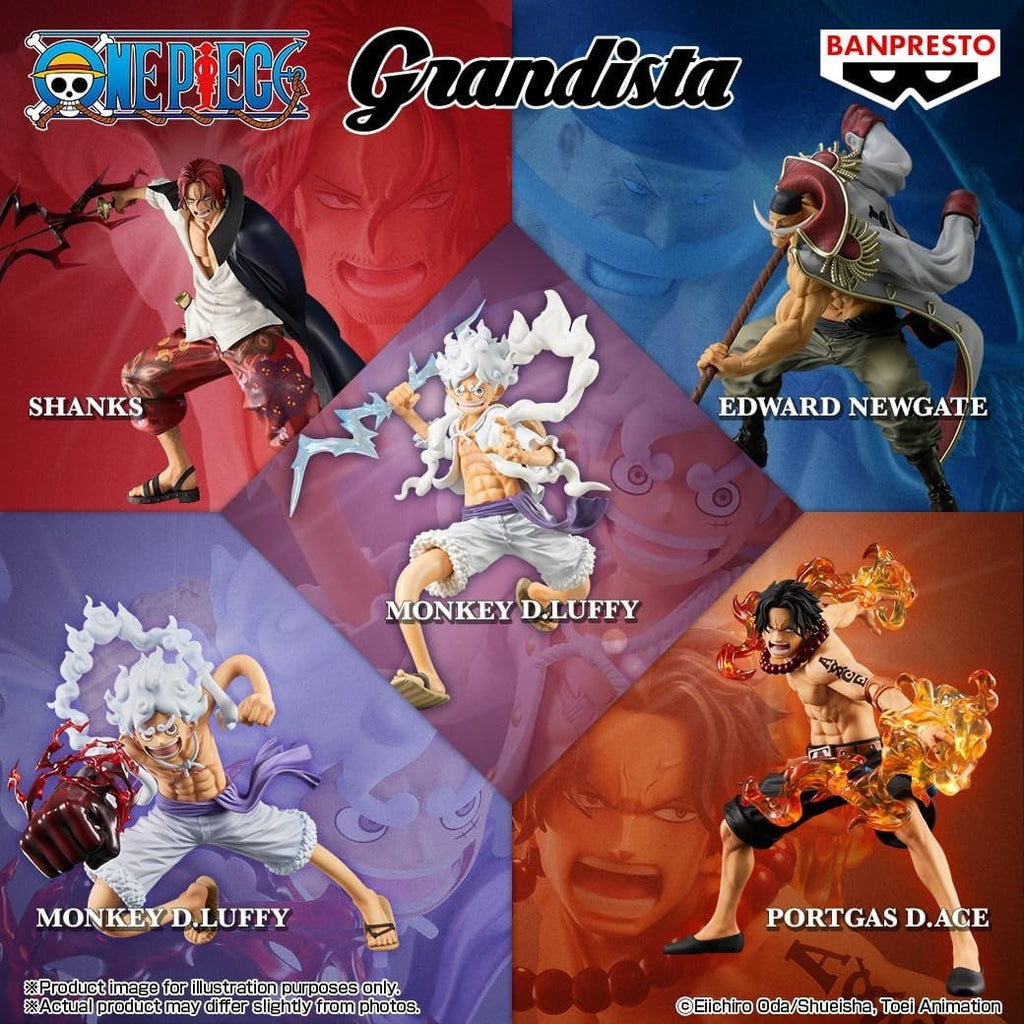 Banpresto - One Piece - Monkey D. Luffy Gear 5 - Grandista Special Edition Figure - Fundom