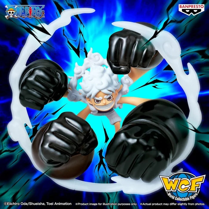 Banpresto - One Piece - Monkey D. Luffy - Gear 5 Gum-Gum Dawn Gatling Ver. - World Collectable Figure Special