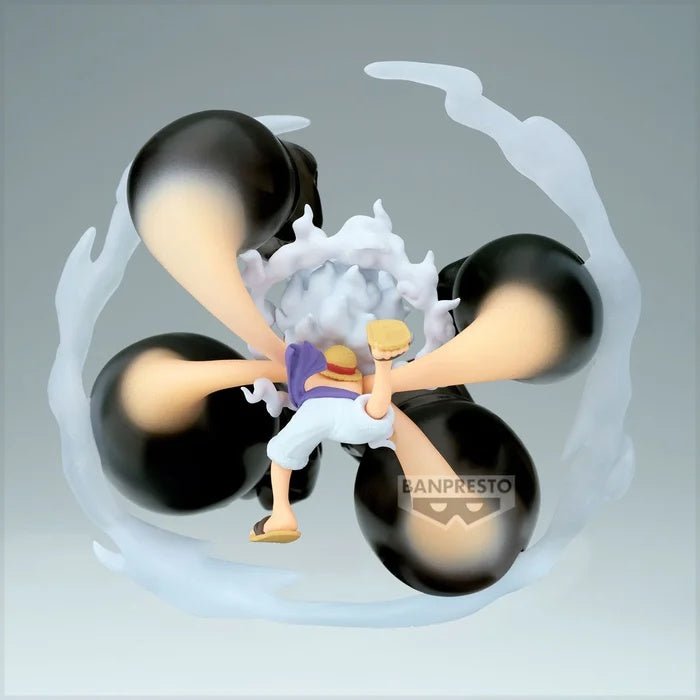 Banpresto - One Piece - Monkey D. Luffy - Gear 5 Gum - Gum Dawn Gatling Ver. - World Collectable Figure Special - Fundom
