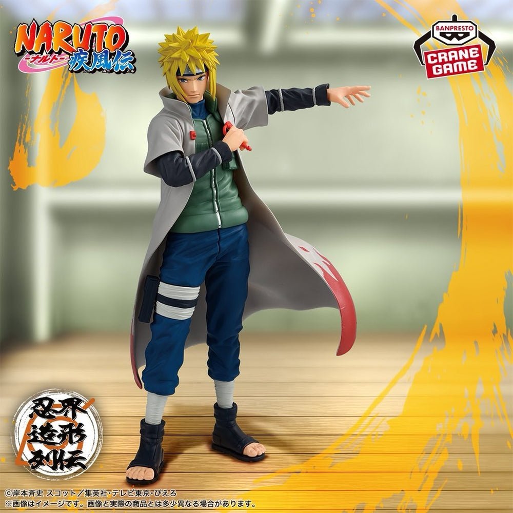 Banpresto - Naruto Shippuden - Minato Namikaze - Ninja World Sculpting Legend Figure - Fundom