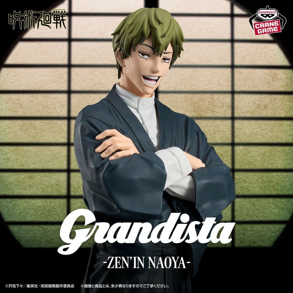 Banpresto - Jujutsu Kaisen - Naoya Zenin - Grandista Figure - Fundom