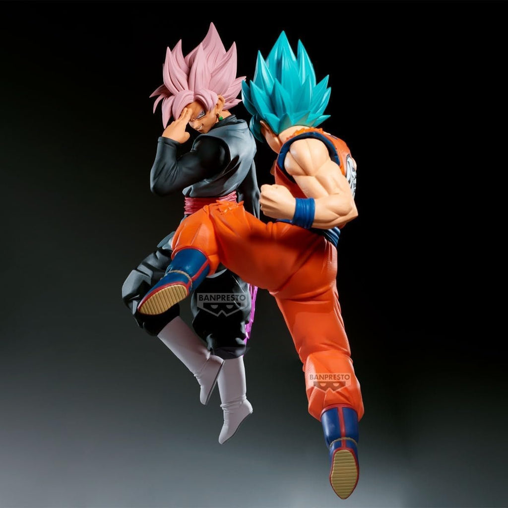 Banpresto - Dragon Ball Super - Goku Black Super Saiyan Rose vs Son Goku - Match Makers Figure - Fundom