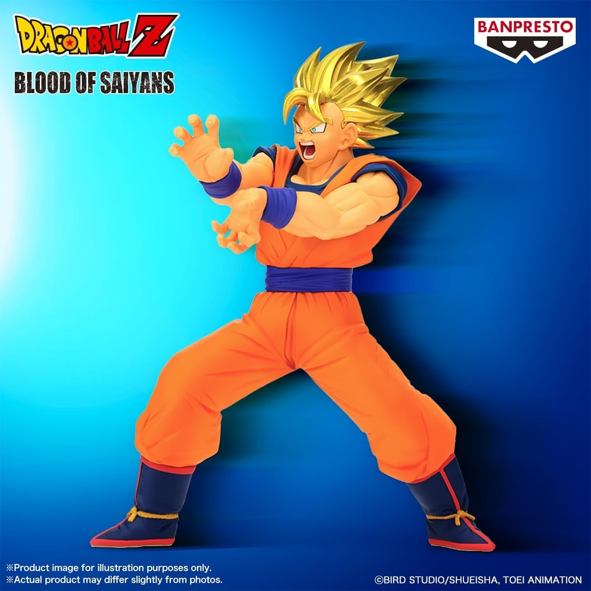 Banpresto - Dragon Ball Z - Super Saiyan Son Goku - Blood of Saiyans Figure