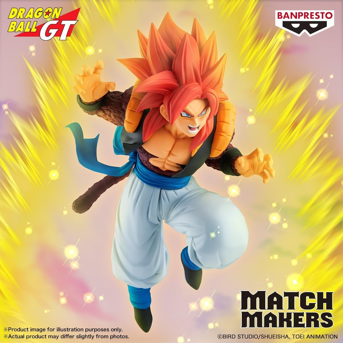Banpresto - Dragon Ball GT - Super Saiyan 4 Gogeta vs Super Yi-Shinron - Match Makers Figure