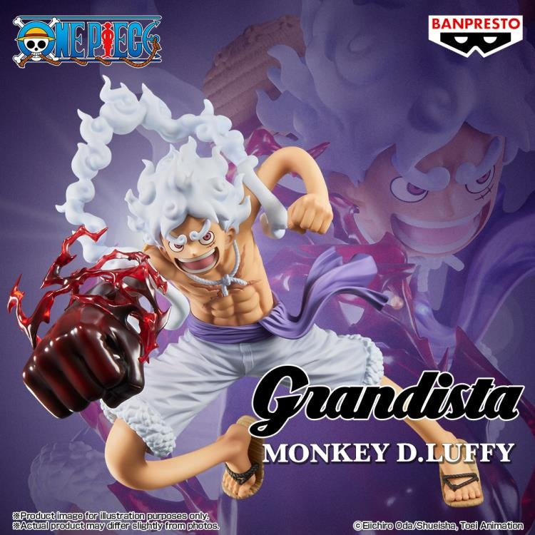 Banpresto - One Piece - Monkey D. Luffy Gear 5 II Special Edition - Grandista Figure