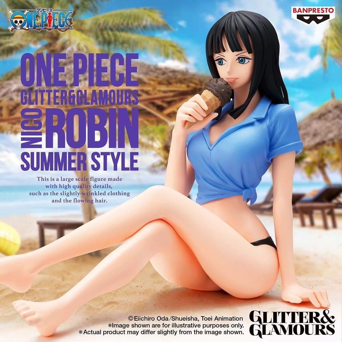 Banpresto - One Piece - Nico Robin Summer Style - Glitter & Glamours Figure