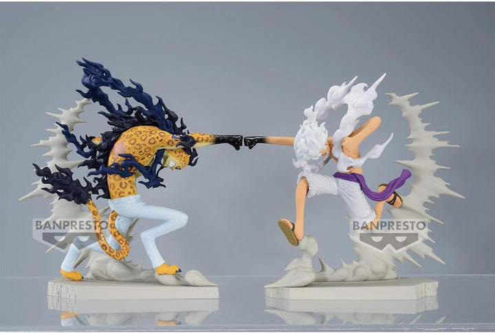 Banpresto One Piece Monkey D. Luffy Gear 5 Senkozekkei Spectacular Battle Scenery Bandai Spirits Figure