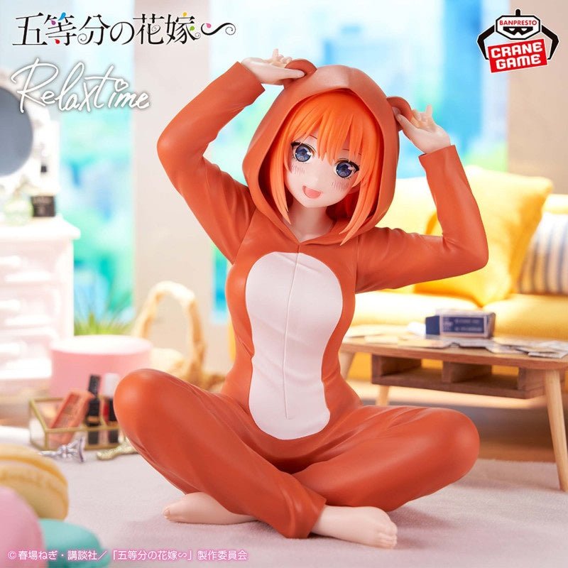 Banpresto - The Quintessential Quintuplets - Yotsuba Nakano - Relax Time Figure - Fundom