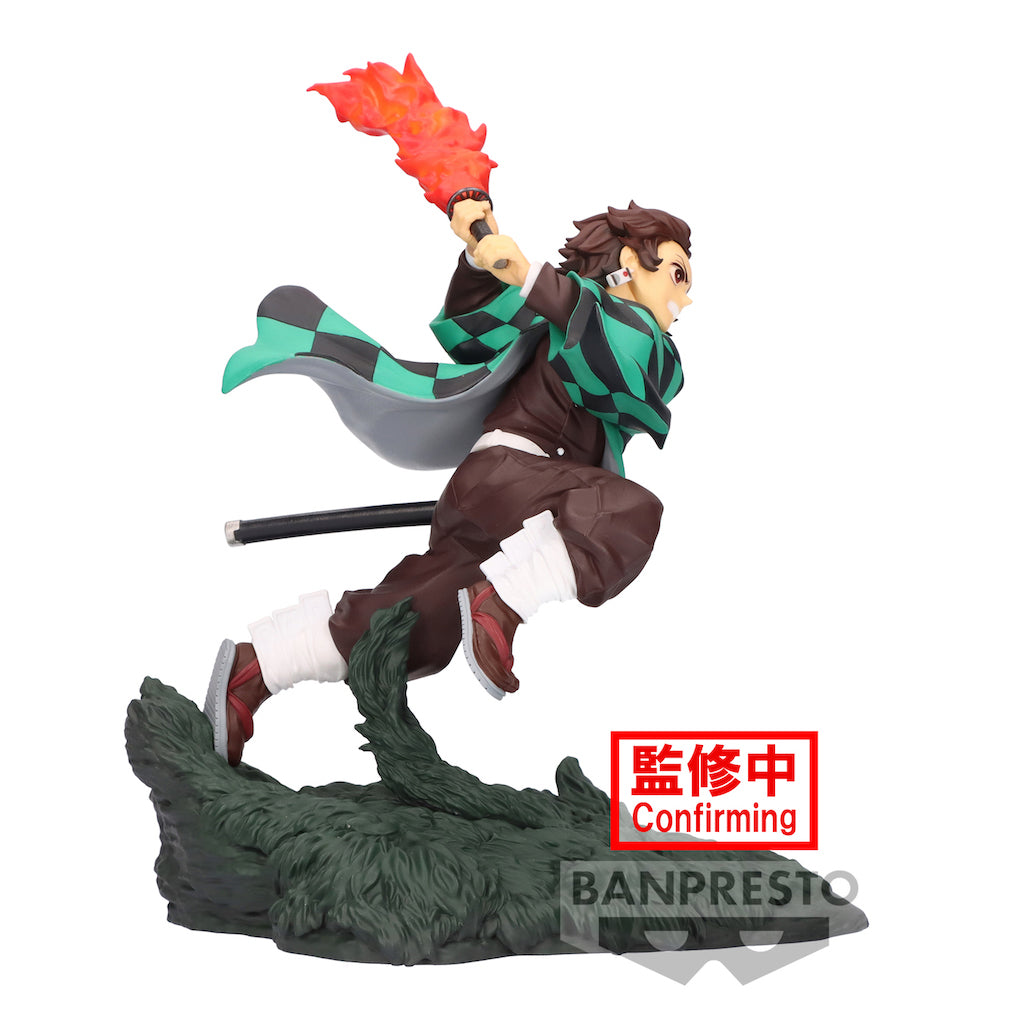 Banpresto - Demon Slayer: Kimetsu no Yaiba - Tanjiro Kamado Combination Battle Bandai Spirits Figure