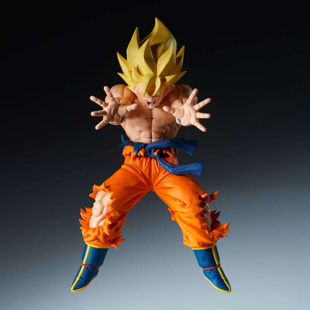 Banpresto - Dragon Ball Z - Super Saiyan Son Goku Vs Cooler Ver. Match Makers Bandai Spirits Figure