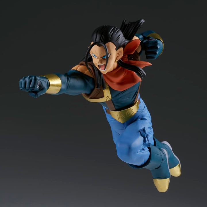 Banpresto - Dragon Ball GT - Super Android #17 Vs Super Saiyan Son Goku Match Makers Bandai Spirits Figure