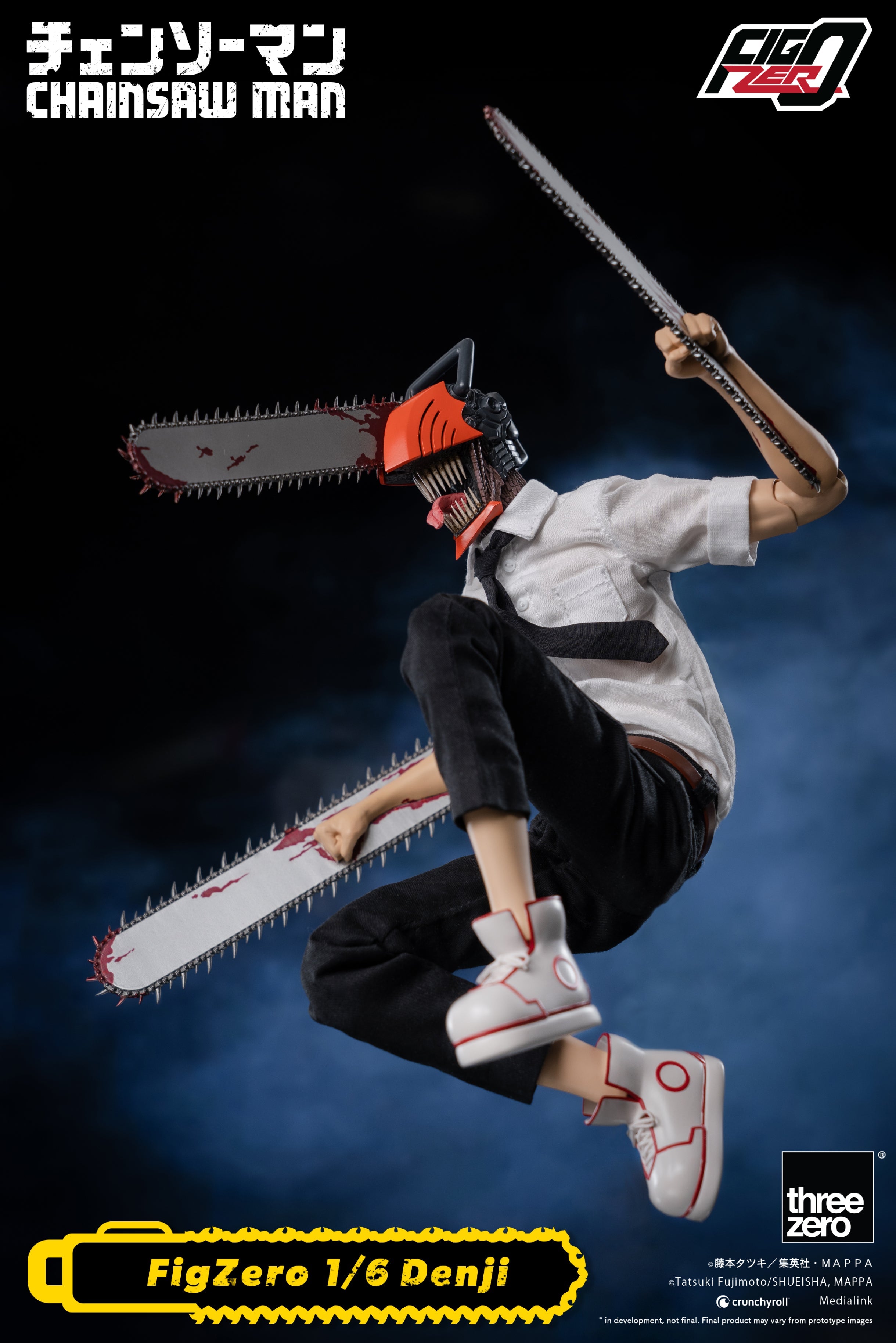 ThreeZero Chainsaw Man: Denji FigZero 1:6 Scale Figure