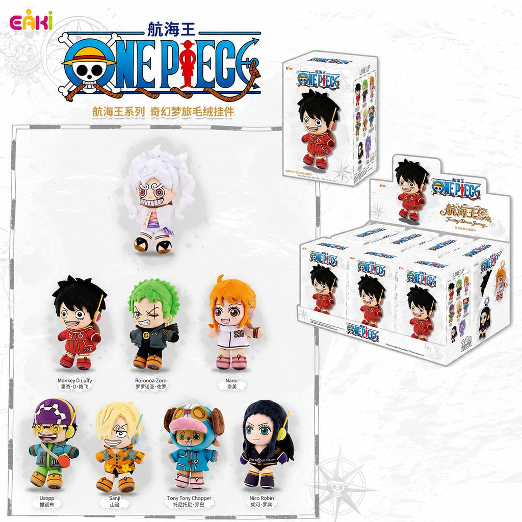 EAKI - One Piece - Fantasy Dream Journey - Plush Keychain Blind Box