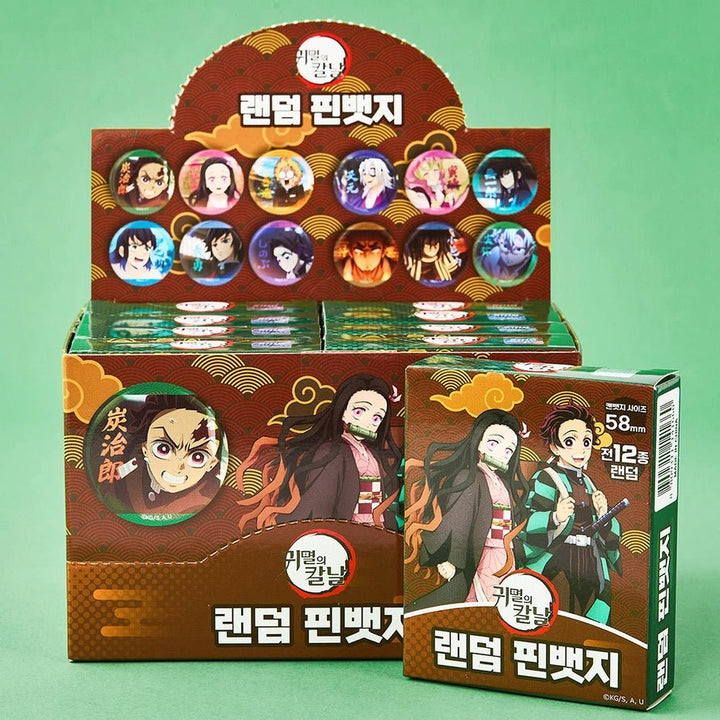 Demon Slayer: Kimetsu No Yaiba Pin Badge Blind Box - Fundom