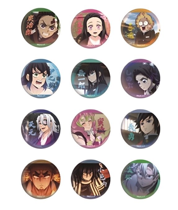 Demon Slayer: Kimetsu No Yaiba Pin Badge Blind Box - Fundom